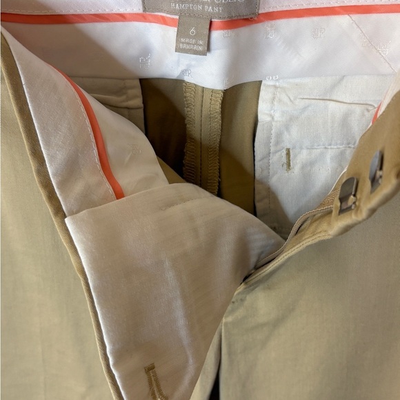 Banana Republic Tan Ankle Cropped Hampton Pants - Picture 2 of 3